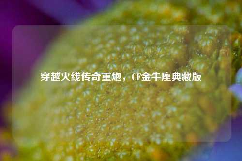 穿越火线传奇重炮,CF金牛座典藏版